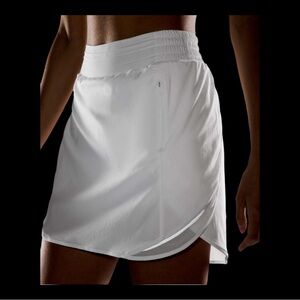 Lululemon Athletica White Wrap Mini Skirt Athletic